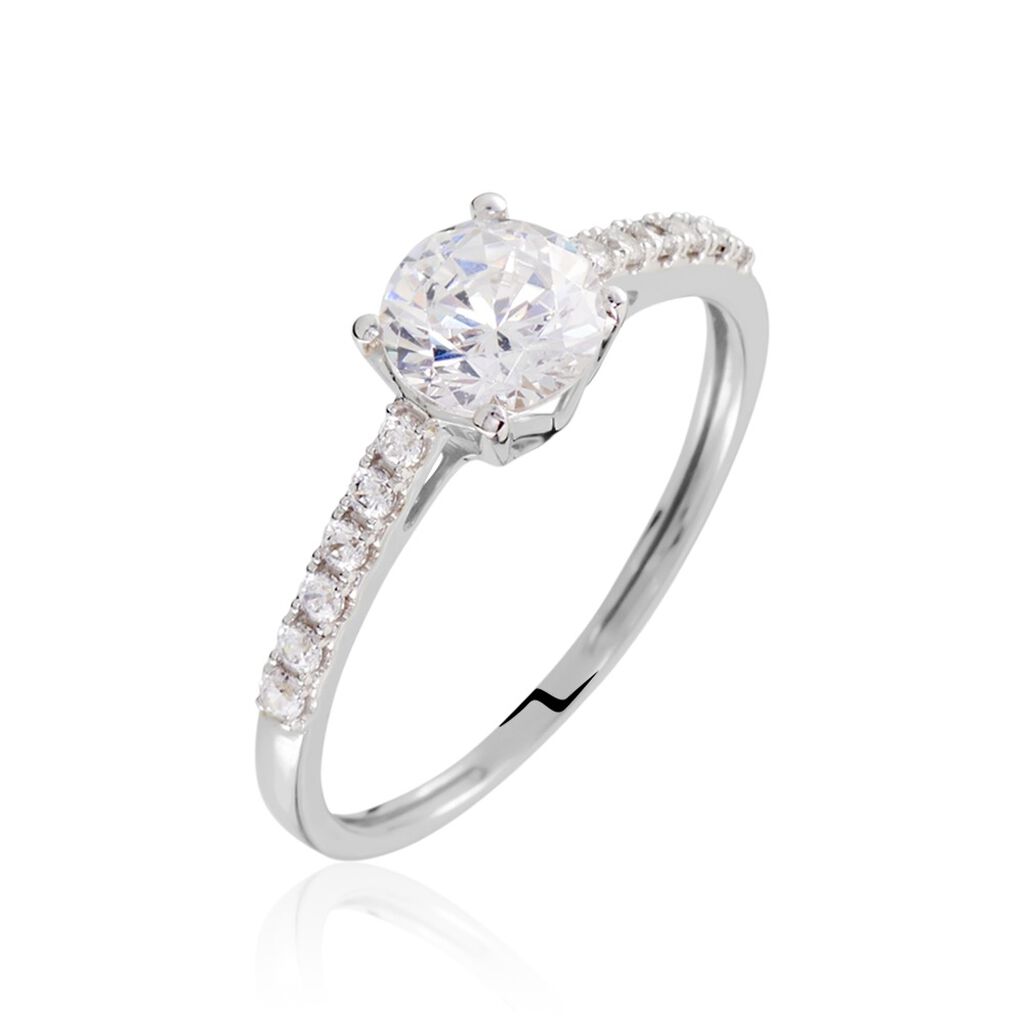 Bague Manon Or Blanc Oxyde - Bagues Femme | Marc Orian