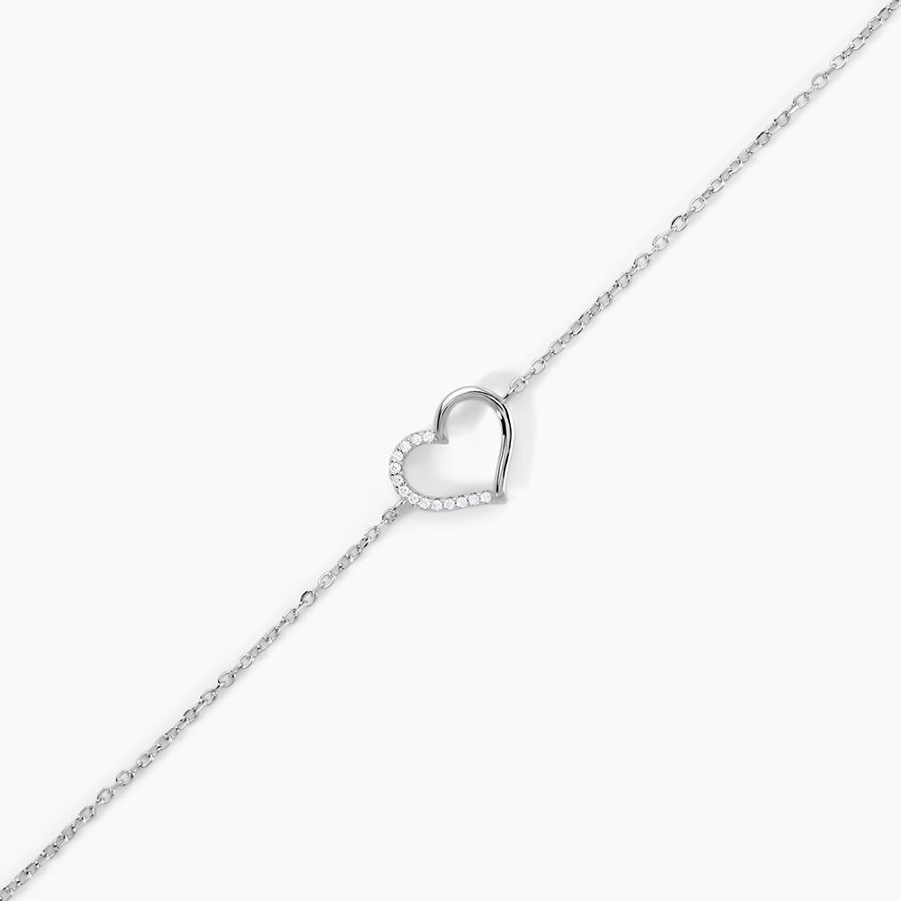 Bracelet Bertille Argent Blanc Oxyde De Zirconium - Bracelets fantaisie Femme | Marc Orian