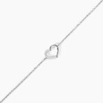 Bracelet Bertille Argent Blanc Oxyde De Zirconium - Bracelets fantaisie Femme | Marc Orian