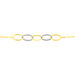 Bracelet Lucette Or Bicolore - Bracelets chaînes Femme | Marc Orian