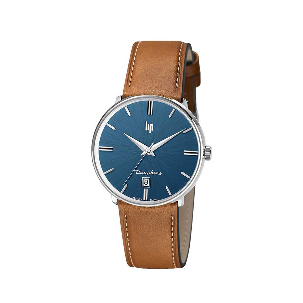 Montre Lip Dauphine Bleu - Montres classiques Homme | Marc Orian
