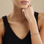 Bracelet Jonc Veronike Argent Blanc Oxyde De Zirconium - Bracelets joncs Femme | Marc Orian