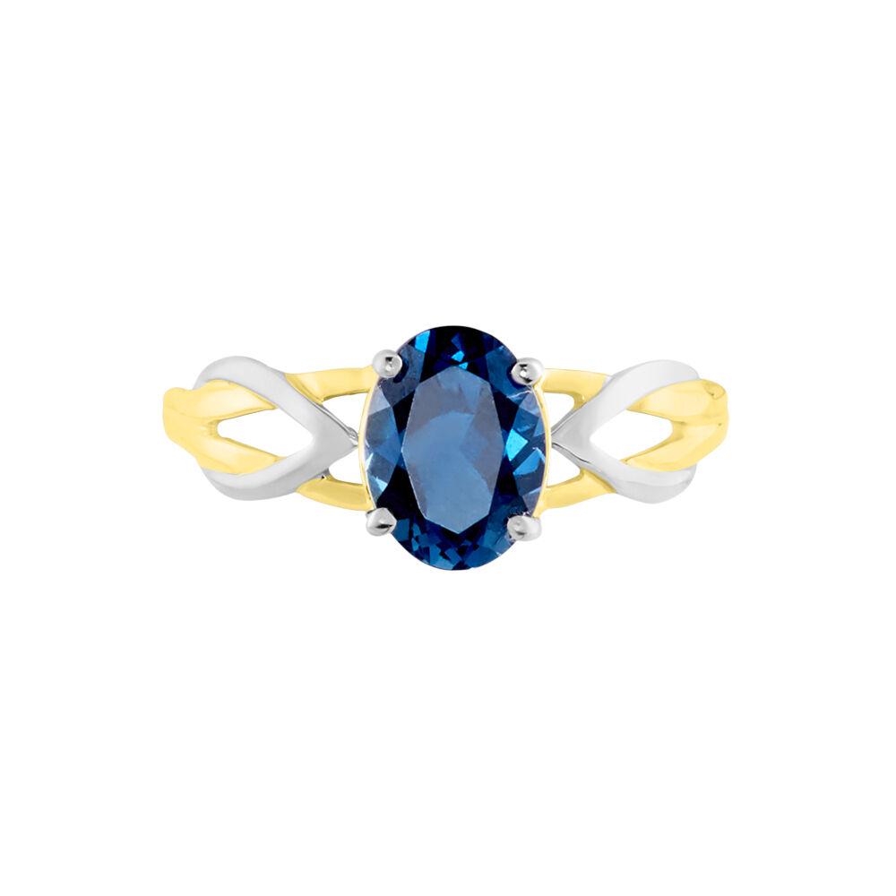 Bague Or Bicolore Bonnie Topaze - Bagues pierres fines Femme | Marc Orian
