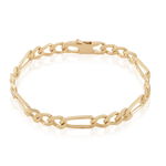 Bracelet Bixente Plaqu&eacute; Or Jaune - Bracelets mailles Femme | Marc Orian