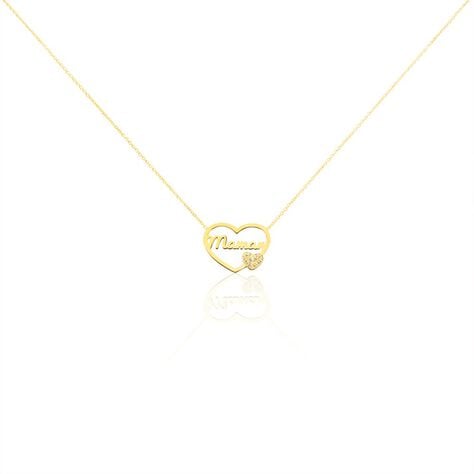 Collier Verohanta Or Jaune Oxyde De Zirconium - Colliers avec pierres Femme | Marc Orian