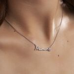 Collier Rera Argent Blanc Oxyde De Zirconium - Colliers avec pierres Femme | Marc Orian