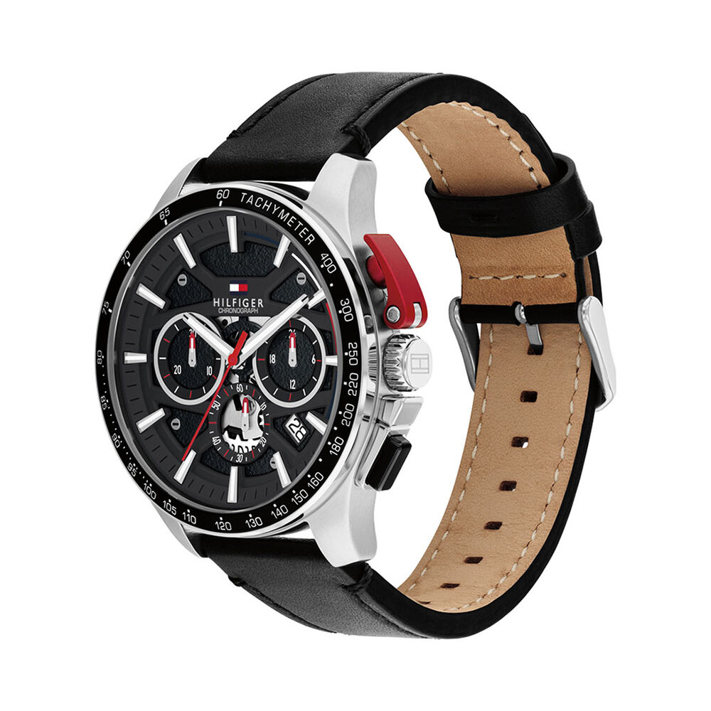 Montre Tommy Hilfiger Bank Noir - Montres &eacute;tanches Homme | Marc Orian