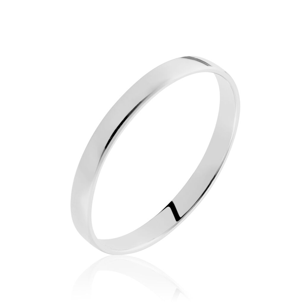 Alliance Isidorius Ruban Bombe Or Blanc - Alliances personnalisées Famille | Marc Orian