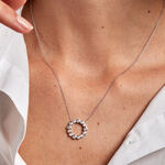 Collier Ryo Argent Blanc Oxyde De Zirconium - Colliers avec pierres Femme | Marc Orian