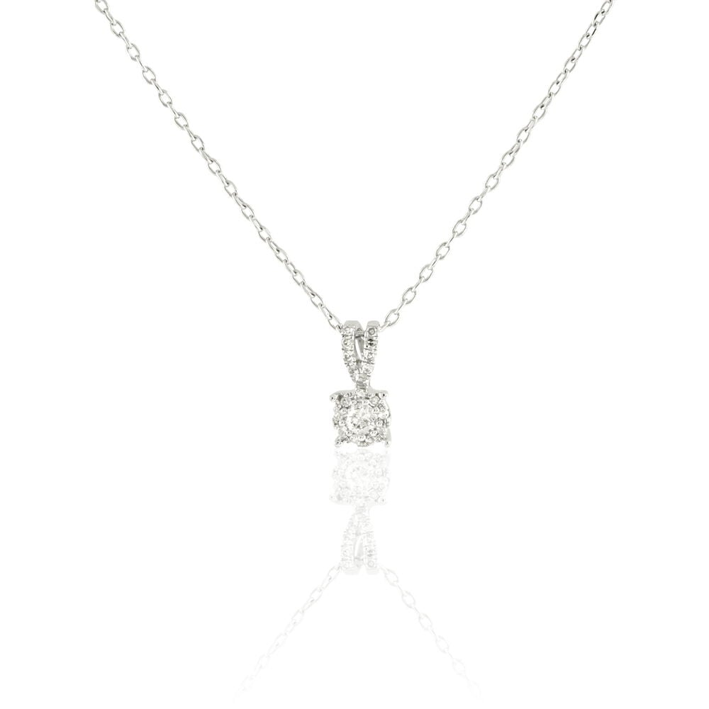 Collier Orphee Or Blanc Diamant - Colliers avec pierres Femme | Marc Orian