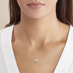 Pendentif Lamie Zodiaque Parchemin Or Jaune - Bijoux personnalis&eacute;s Famille | Marc Orian