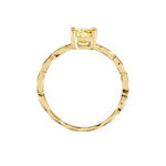 Bague Kurt Plaqu&eacute; Or Jaune Oxyde De Zirconium - Bijoux fantaisie Femme | Marc Orian