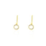 Boucles D'oreilles Pendantes Lavande Or Jaune Oxydes - Pendantes Femme | Marc Orian