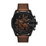 Montre Diesel Mega Chief Slim Marron - Montres &eacute;tanches Homme | Marc Orian