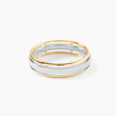 Alliance Laumer Ruban Or Bicolore - Alliances duo Unisex | Marc Orian
