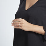 Solitaire Or Blanc Laurian Oxyde De Zirconium Blanc - Solitaires Femme | Marc Orian