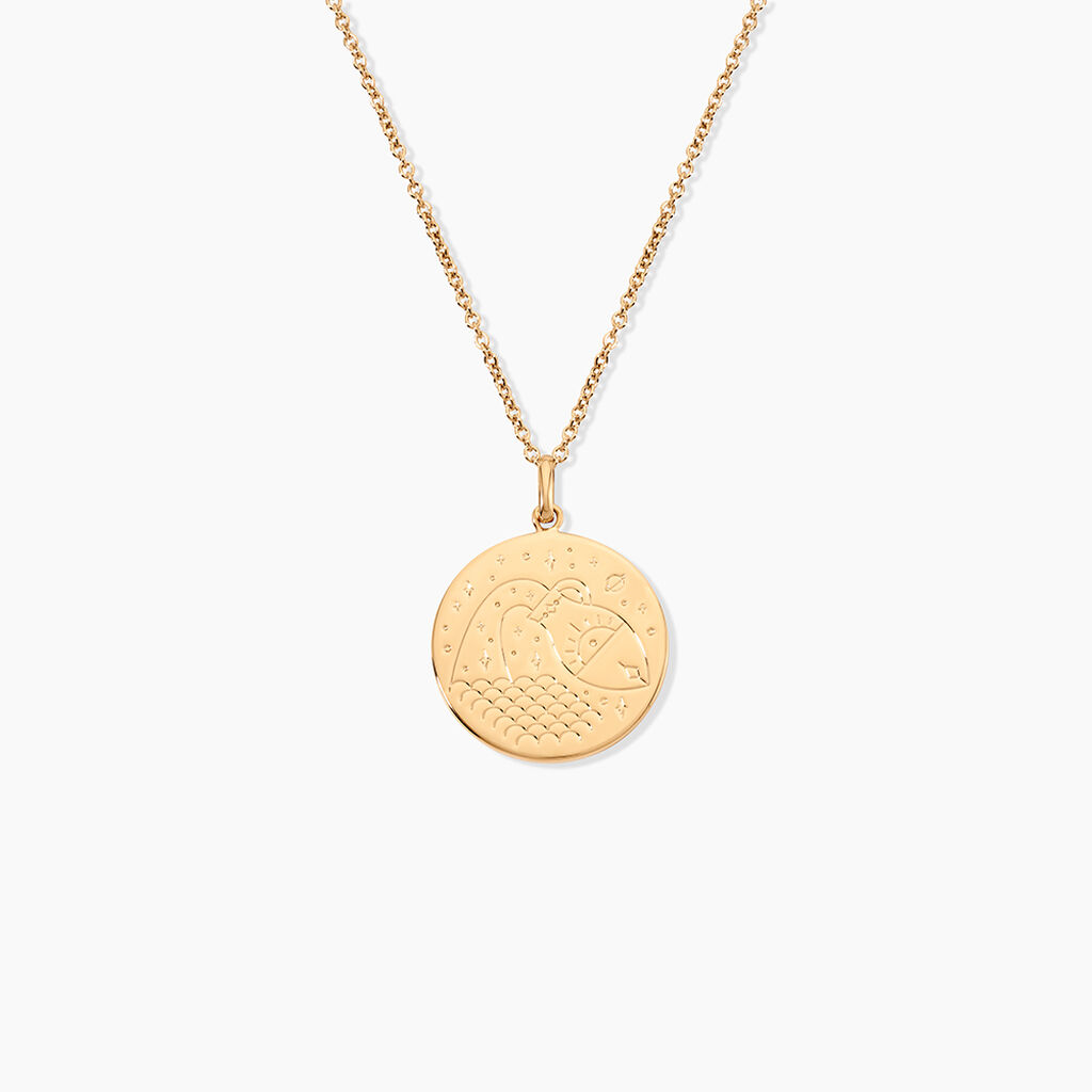 Collier Astro Plaqu&eacute; Or - Colliers ete Femme | Marc Orian
