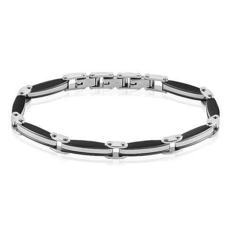 Bracelet Kevin Acier Blanc Oxyde De Zirconium - Bracelets Pierre Homme | Marc Orian