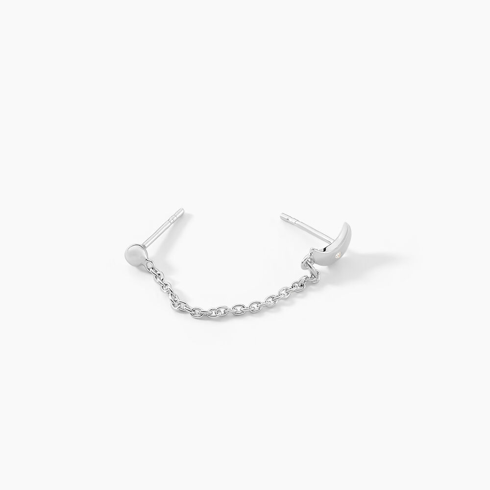 Bijou D'oreille Unitaire Argent Remigio - Piercings d'oreilles Femme | Marc Orian