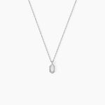 Collier Stellie Argent Blanc Oxyde De Zirconium - Colliers avec pierres Femme | Marc Orian