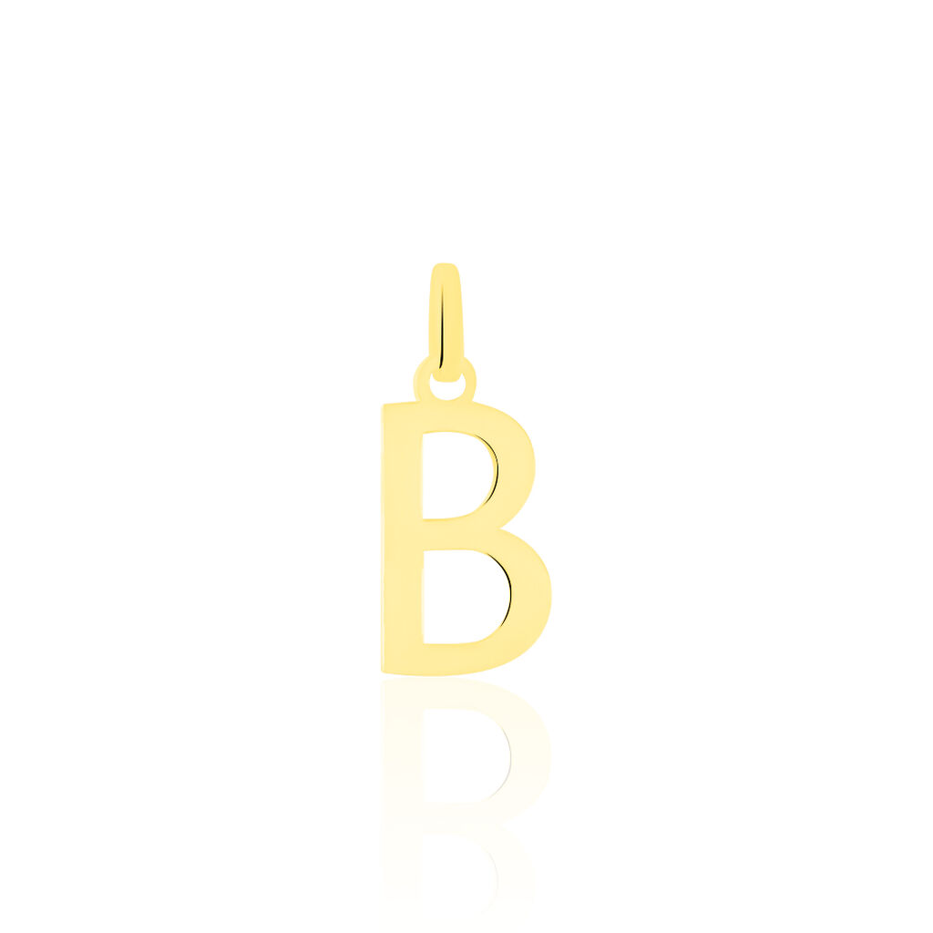 Pendentif Ionia Lettre Or Jaune - Pendentifs Famille | Marc Orian