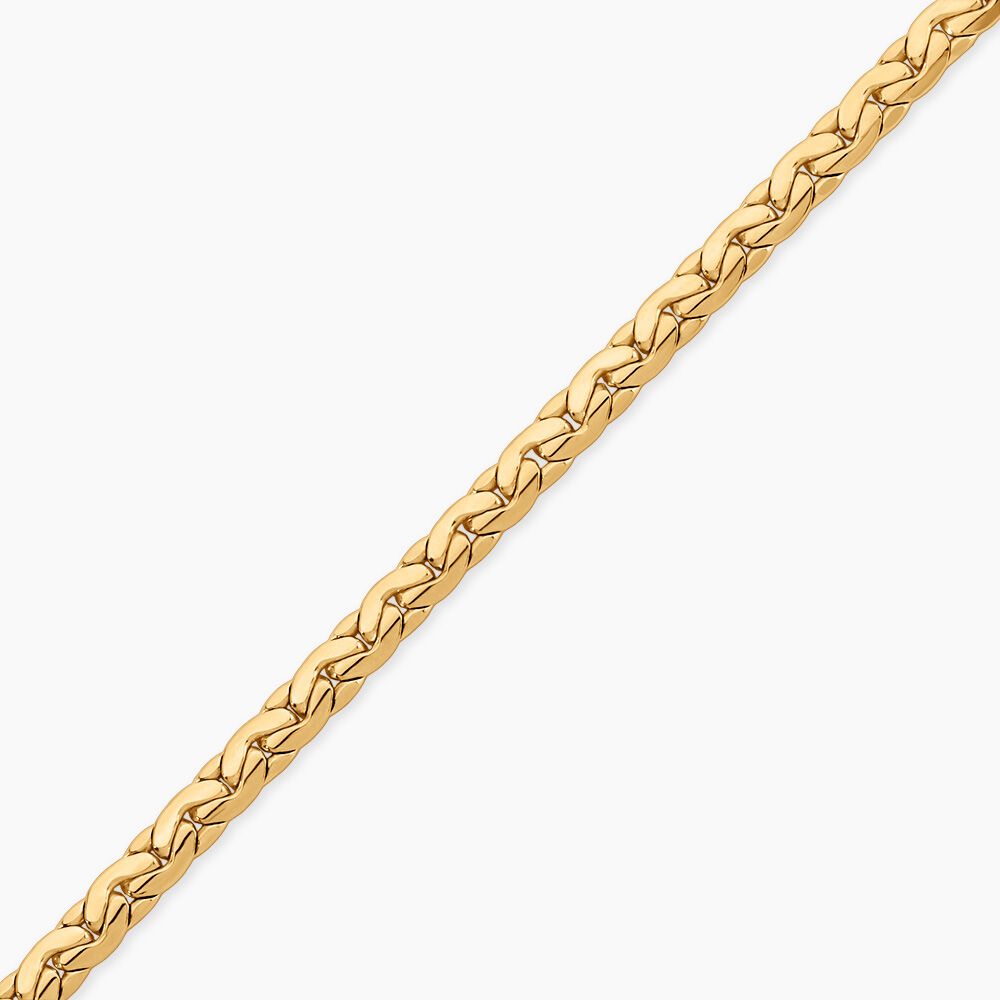 Bracelet Ivy Argent Dor&eacute; A L'Or 750/1000 - Bracelets cha&icirc;nes Femme | Marc Orian