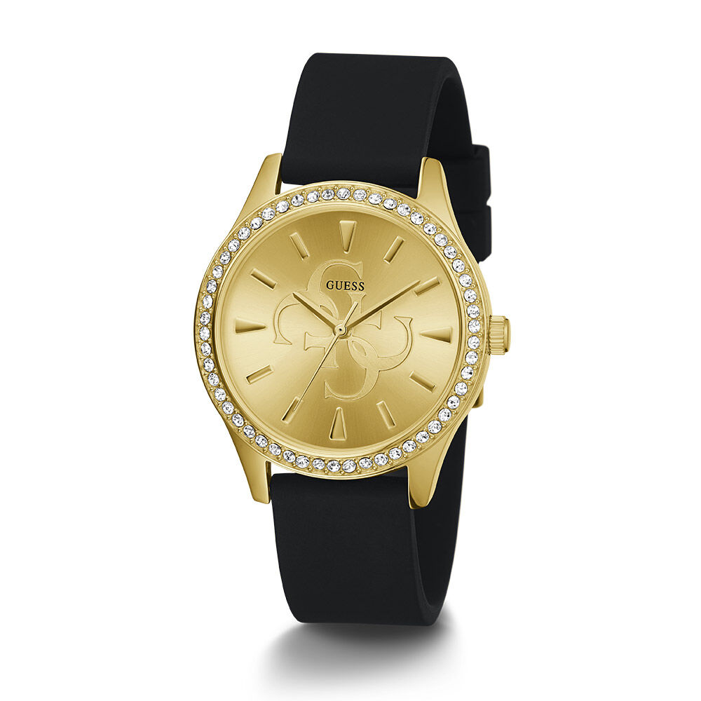 Montre guess femme noir et or clearance