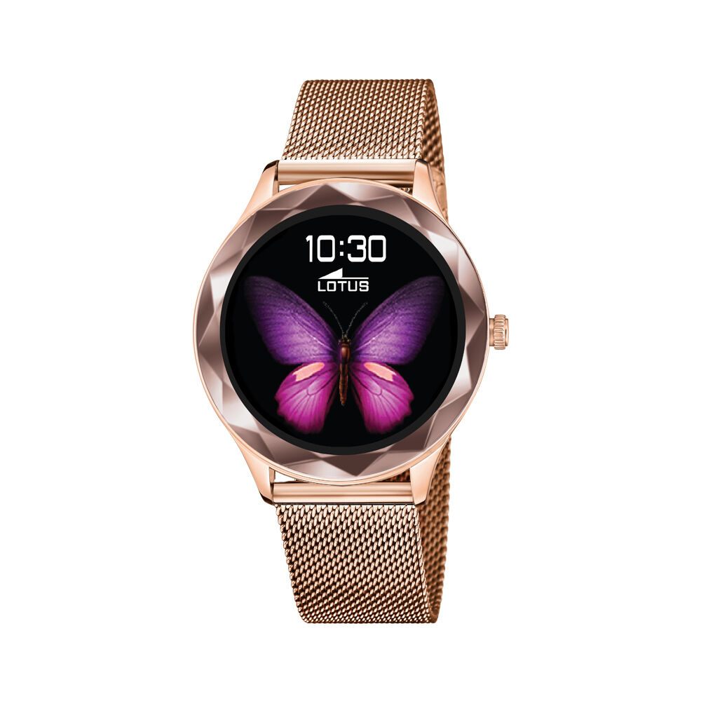 Coffret De Montre Lotus Connect&eacute;e Smartwach Noir - Montres connect&eacute;es Femme | Marc Orian