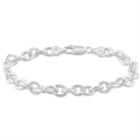 Bracelet Carola Argent Blanc - Bracelets mailles Femme | Marc Orian