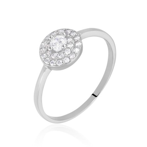 Bague Patriciane Argent Blanc Oxyde De Zirconium - Bagues Solitaire Femme | Marc Orian