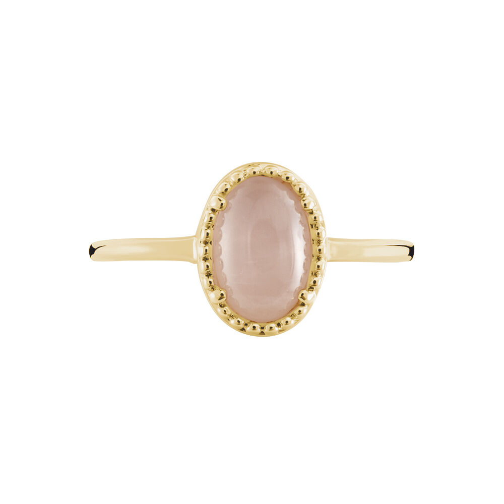 Bague Plaqué Or Jaune Phileas Quartz - Bagues avec pierre Femme | Marc Orian