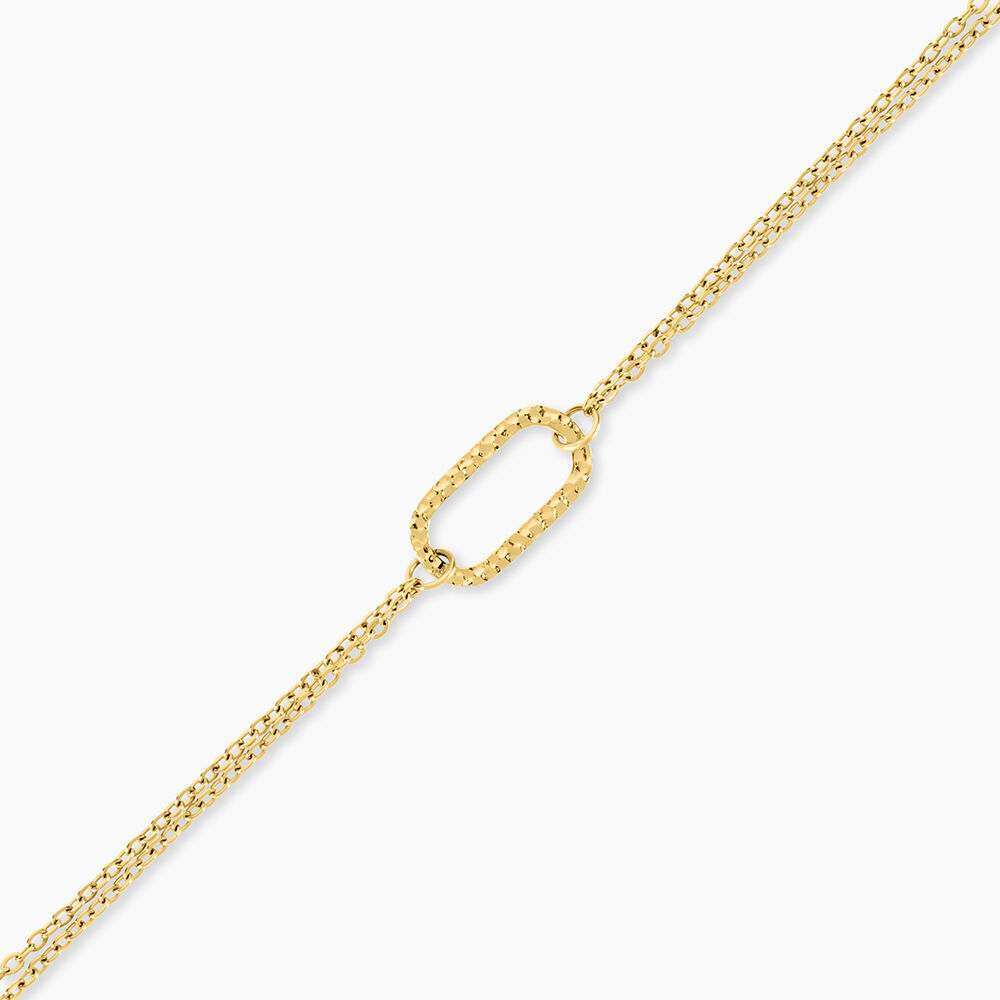 Bracelet Ria Acier Jaune - Bracelets cha&icirc;nes Femme | Marc Orian