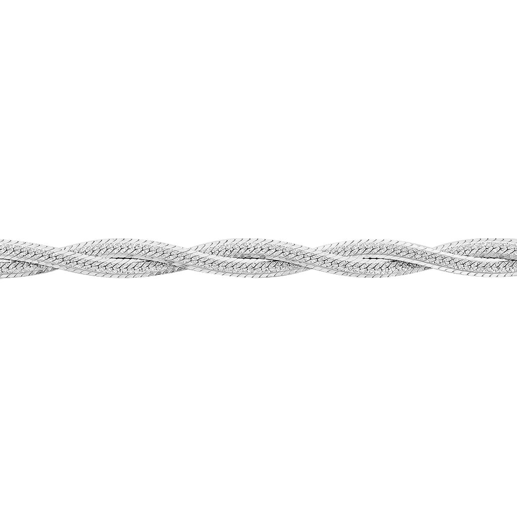 Collier Arkady Argent Blanc - Chaines Femme | Marc Orian