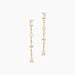 Boucles D'Oreilles Pendantes Sya Plaque Or Jaune Oxyde De Zirconium - Pendantes Femme | Marc Orian