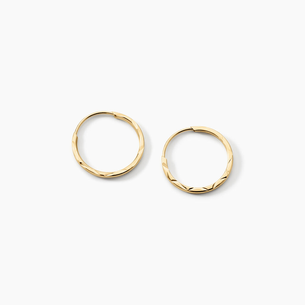 Créoles Valerina Or Jaune - Créoles Famille | Marc Orian