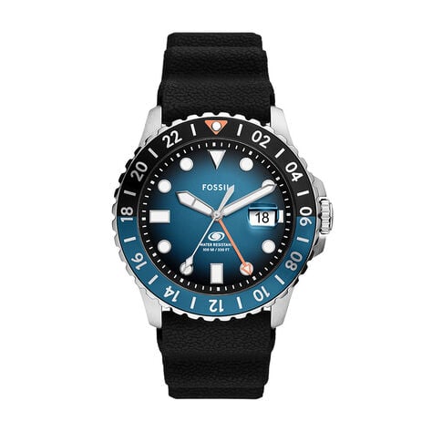 Montre Fossil Blue Gmt Bicolore - Montres étanches Homme | Marc Orian