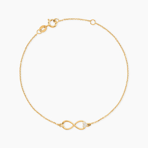 Bracelet Or Jaune Symphoriane - Bracelets cha&icirc;nes Femme | Marc Orian