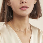 Cha&icirc;ne Geva Argent Blanc - Colliers fantaisie Femme | Marc Orian