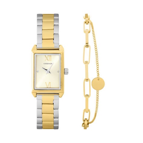 Coffret De Montre Codhor Suzy 2 Doré - Montres étanches Femme | Marc Orian