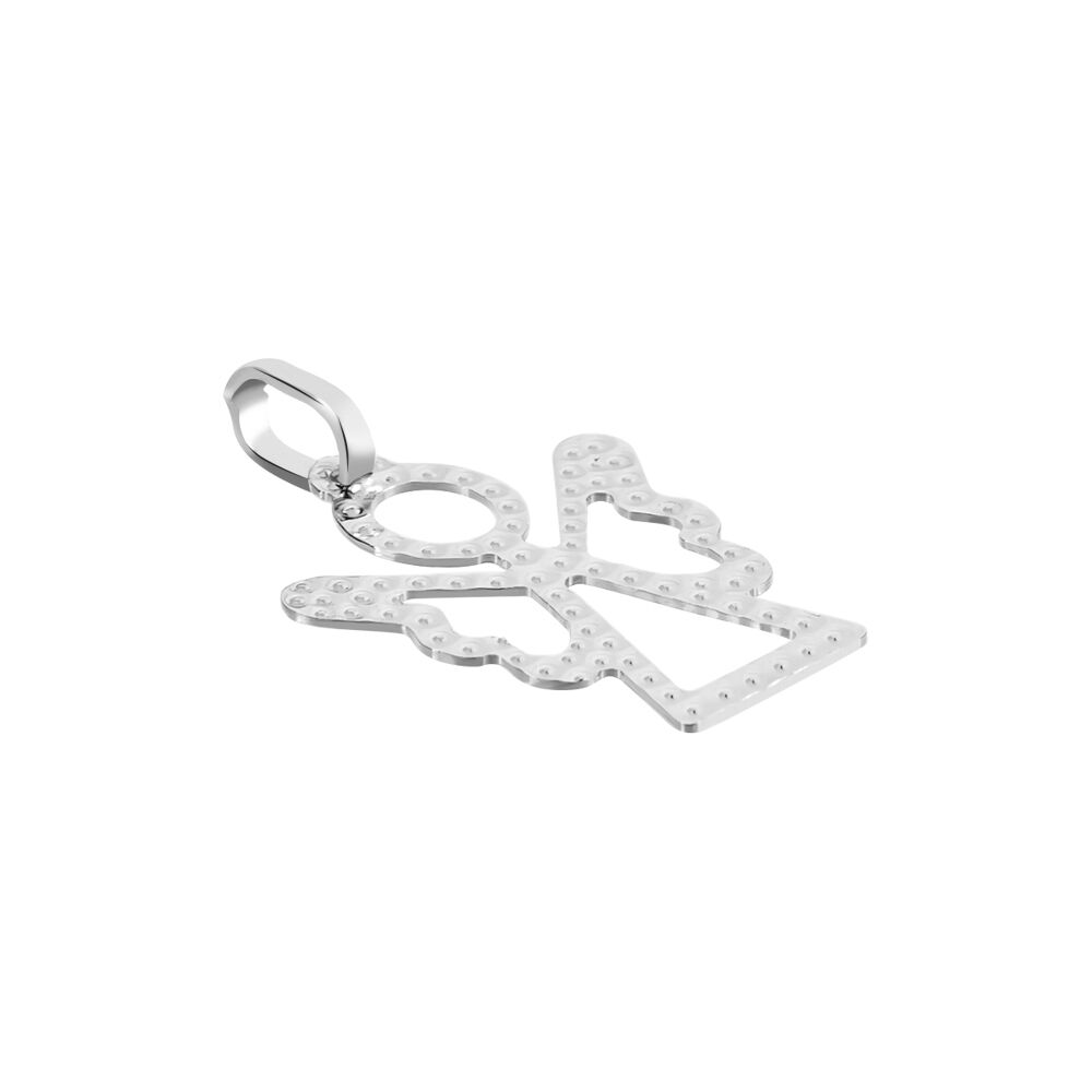 Pendentif Estrellita Ange Or Blanc - Pendentifs Femme | Marc Orian