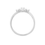 Bague Effie Argent Blanc Oxyde De Zirconium - Bijoux fantaisie Femme | Marc Orian