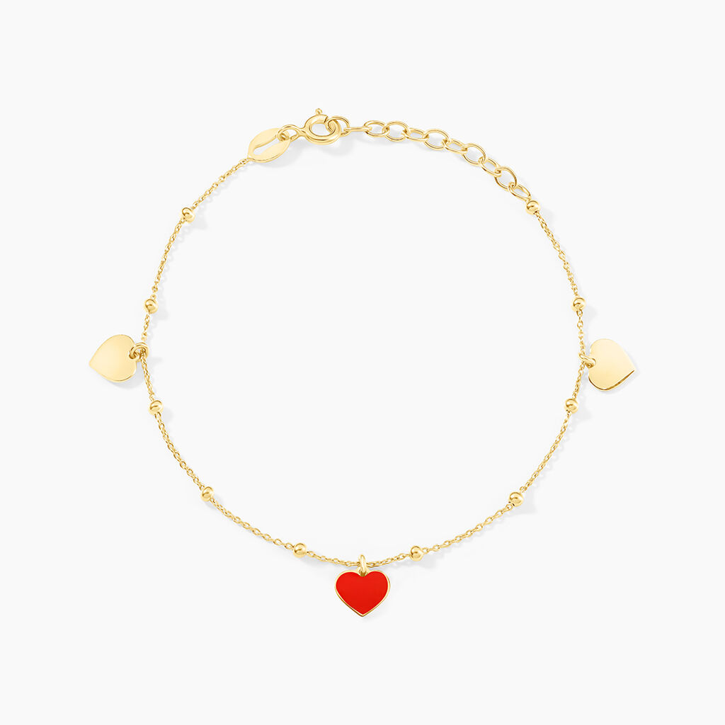 Bracelet Hinde Argent Jaune - Bracelets fantaisie Femme | Marc Orian