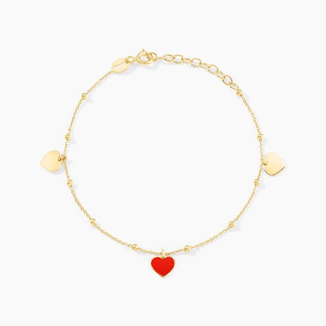 Bracelet Hinde Argent Jaune - Bracelets fantaisie Femme | Marc Orian