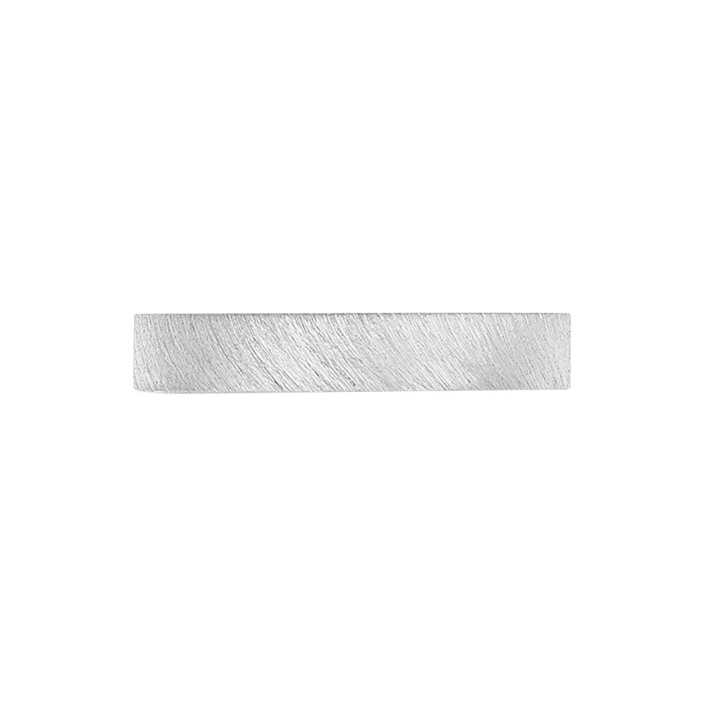 Alliance Palla Givree Ruban Plat Palladium Blanc - Alliances personnalis&eacute;es Homme | Marc Orian
