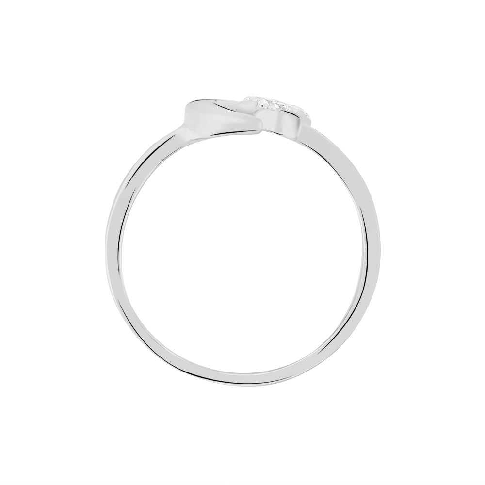 Bague Feeria Argent Blanc Oxyde De Zirconium - Bagues avec pierre Femme | Marc Orian