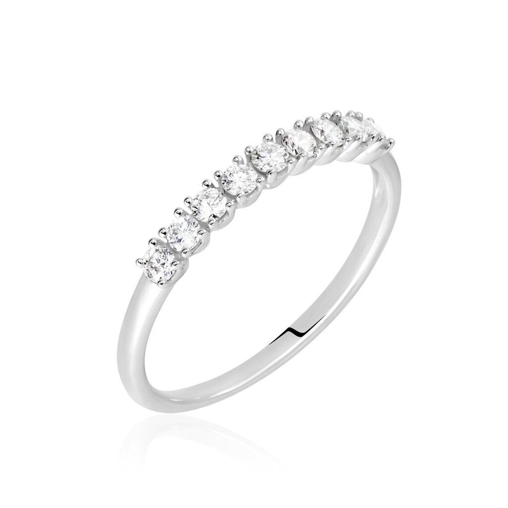 Bague Eloise Or Blanc Diamant - Alliances avec pierres Femme | Marc Orian