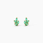 Boucles D'Oreilles Puces Declan Or Jaune Oxyde De Zirconium - Puces Femme | Marc Orian