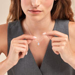 Collier Loa Argent Blanc - Colliers fantaisie Femme | Marc Orian