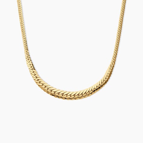 Collier Izel Chute Argent Dor&eacute; A L'Or 750/1000 - Colliers ete Femme | Marc Orian