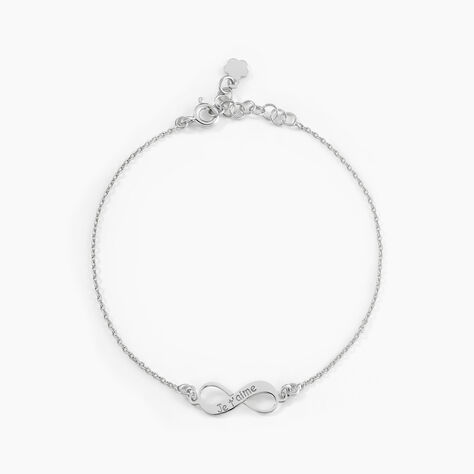 Bracelet Argent Blanc Wandis - Bracelets chaînes Femme | Marc Orian
